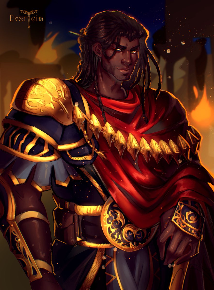 BerniVulcan's tweet image. New player character for a future campaign, drawn by the always wonderful @EverteinC !!!!