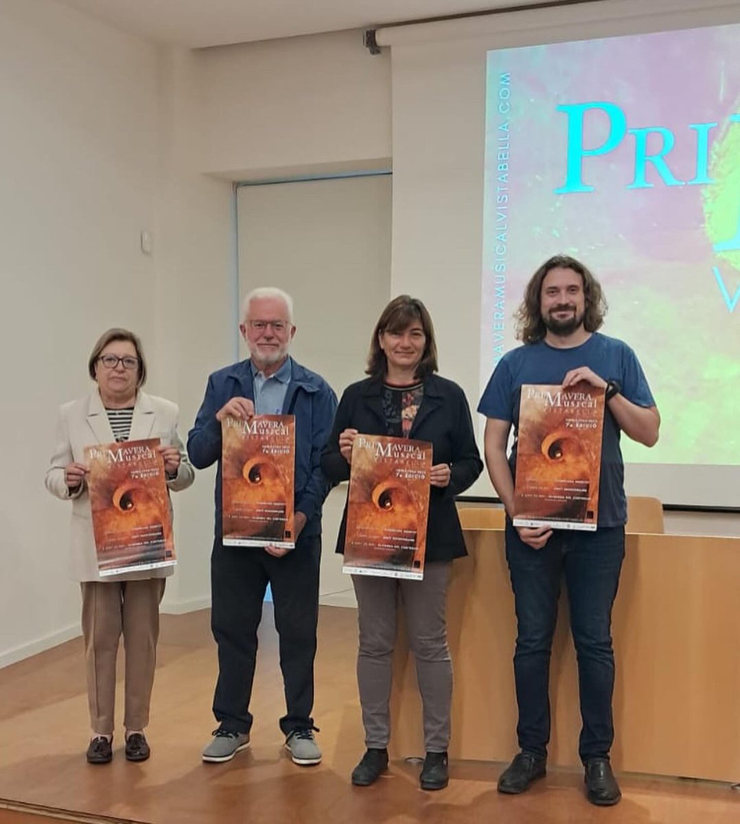 🎻Del 25 de maig al 8 de juny, arriba la Primavera Musical de Vistabella. 

🎷Concerts: KamBrass Quintet (25 de maig - 20.30 h), Judit Neddermann (1 de juny - 20.30 h) i “Tot ple d’art, temple d’amor, joieta d’or” (8 de juny - 22 h). 

🎫Entrades: primaveramusicalvistabella.com.