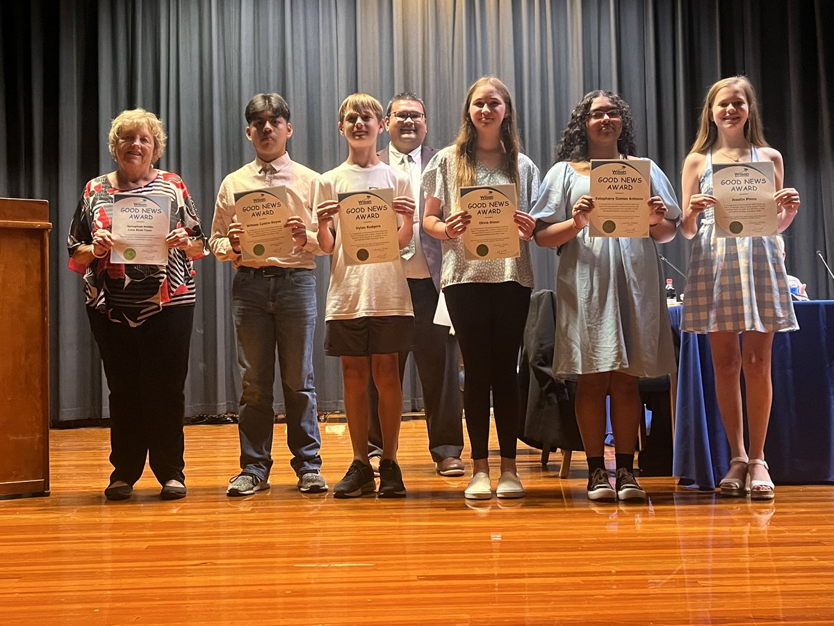 WilsonSchoolsNC's tweet image. Shout Out! to the Springfield Middle Luna Bean Team for being recognized by the Board of Ed at the May 20 meeting. The team received a Good News Award in recognition of winning the NASA Plant the Moon Challenge Best in Show Award for the Greatest Plant Growth. #WCSistheBEST