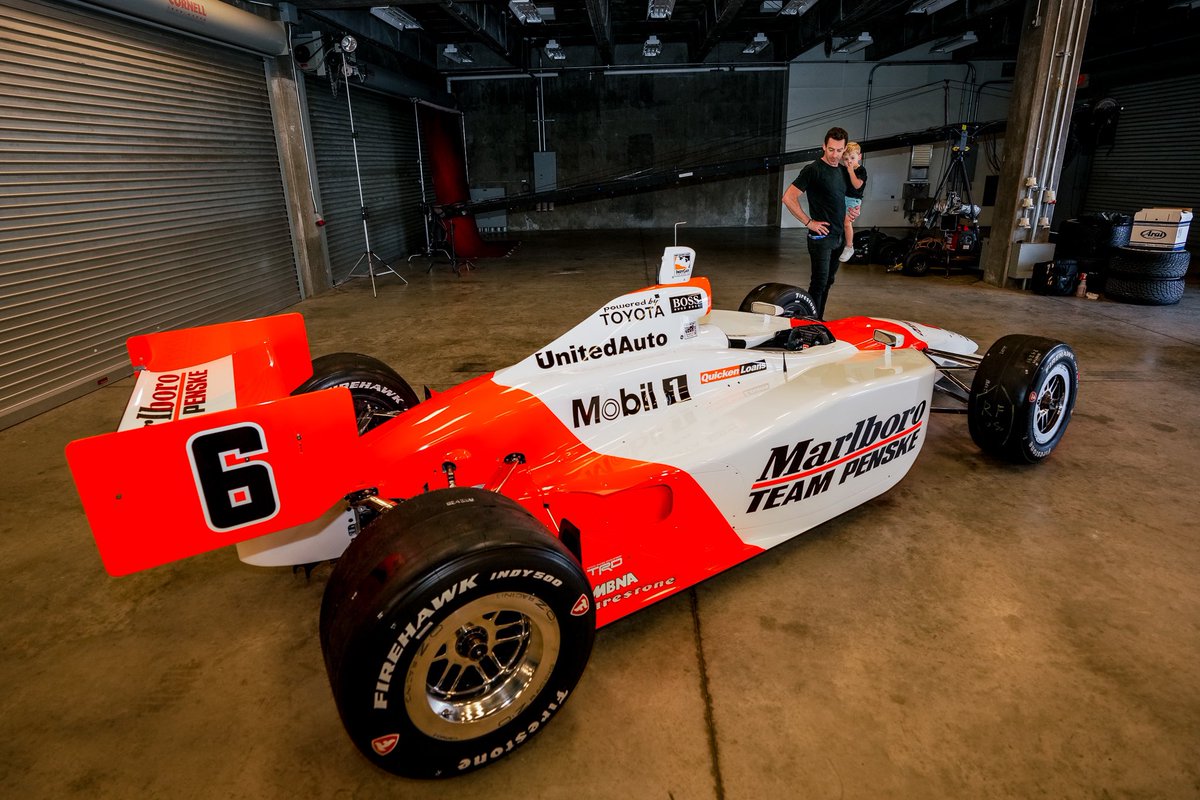 It will be an honor to drive my mentor Gil de Ferran’s iconic 2003 winning car in a special tribute lap at @IMS before the race Sunday. Gil has been my role model not only as a racer but also as a father. I feel so thankful to have the chance to honor him.simon-pagenaud.com/2024/05/23/sim…