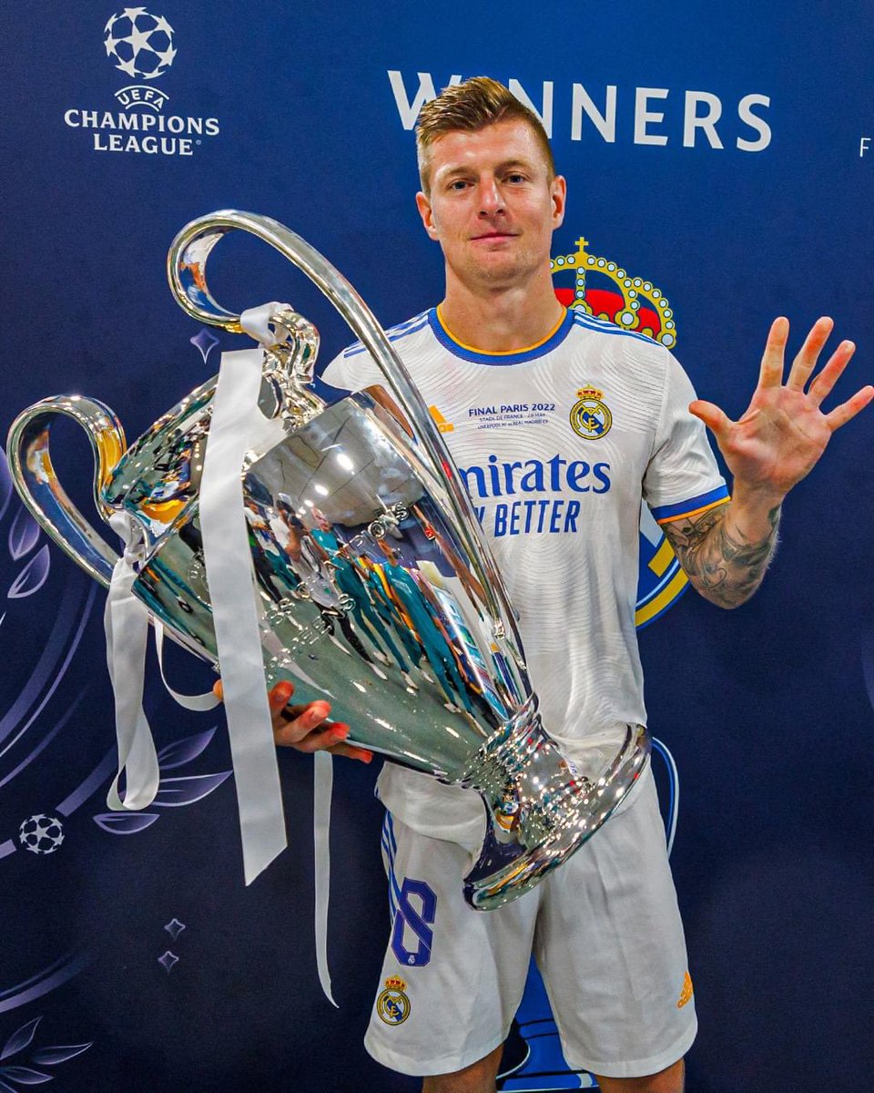 Thousands of Thanks Don Toni Kroos for all those beautiful moments you have given us for Madridism, from the Peña Madridista Sur De Florida. We wish you many successes in your new stage, and thanks for so much,Hala Kroos Hala Madrid.
#MadridistasMiami #HalaMadrid #RMSurDeFlorida