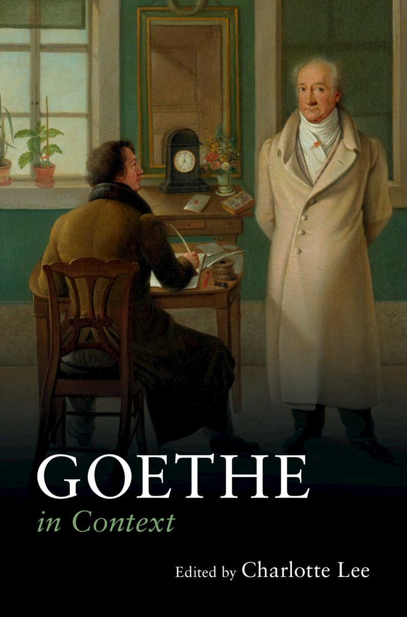 🥳New book, out TODAY! Goethe in Context, edited by Dr Charlotte Lee, Associate Professor of German & Fellow @MECCambridge 📖 Congratulations to Charlotte & all contributors! Follow this link for more info: cambridge.org/core/books/goe…