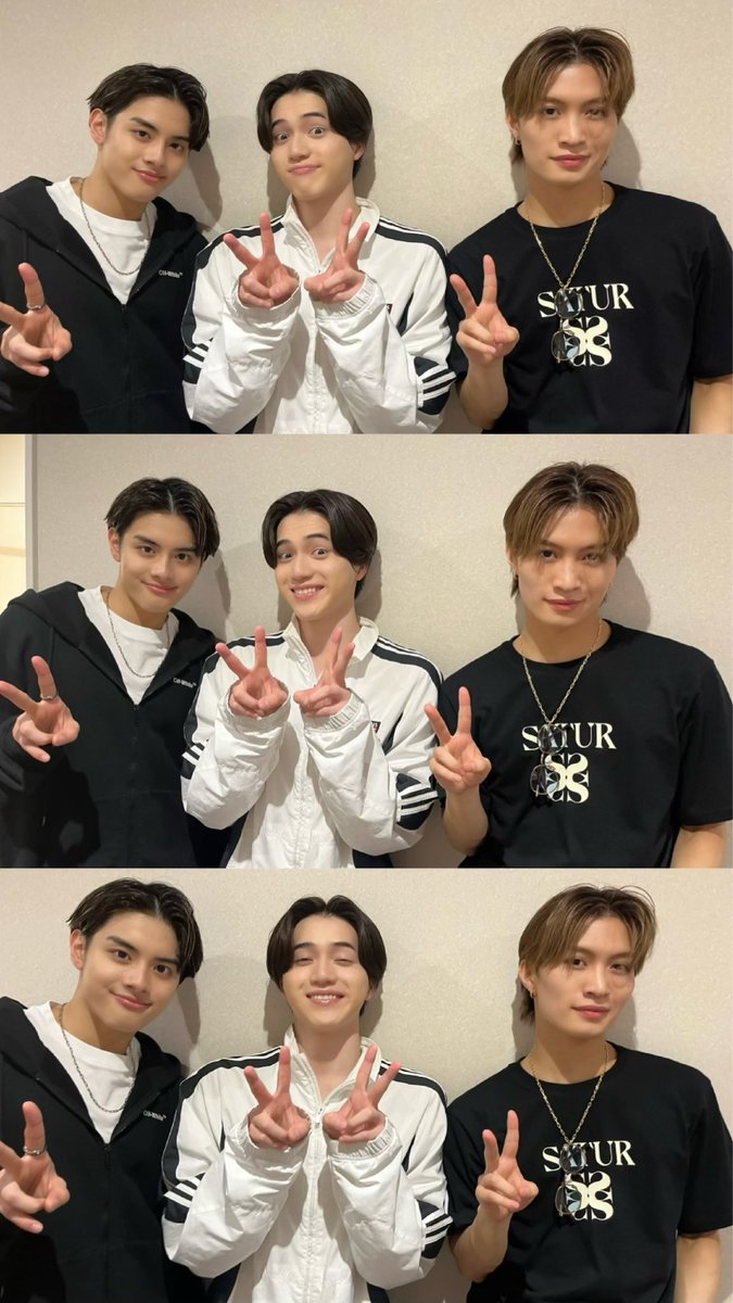 jr_official_X's tweet photo. 【 🎪Theater 】

#岩﨑大昇 #那須雄登 #金指一世 が出演する
『 #トンカツロック 』
東京公演を無事に終え、いよいよ愛知公演を迎えました‼︎🍚✨🥊

27日までよろしくお願いします✌🏻✌🏻✌🏻

特別に3パターンお届けです🫡

#美少年 https://t.co/bGXwzpAN53
