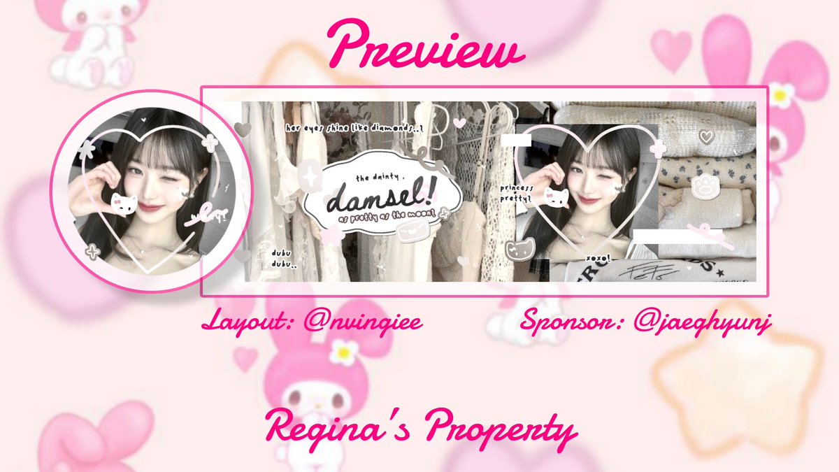 beibypoko's tweet photo. @nvingiee kaka timakacih ya layout canciknya, syukak manget liatnya huhu ๐ฅบ buat kaka @jaeghyunj timakacih juga cudah sponsorin '0')/ cimoga kalian cilalu cehat tayus dan dapat rejeki yang manyak '0')9 kaka @wihbu juga timakacih cudah bantuin war nde #testipeh ๐ (#) https://t.co/fInSDpKh8B