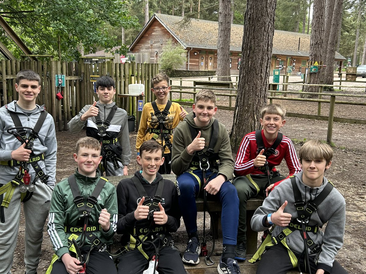 WingfieldAcadPE's tweet image. A fantastic first day at Sherwood Pines GoApe today with some of our y9 students! We are looking forward to the same again tomorrow!