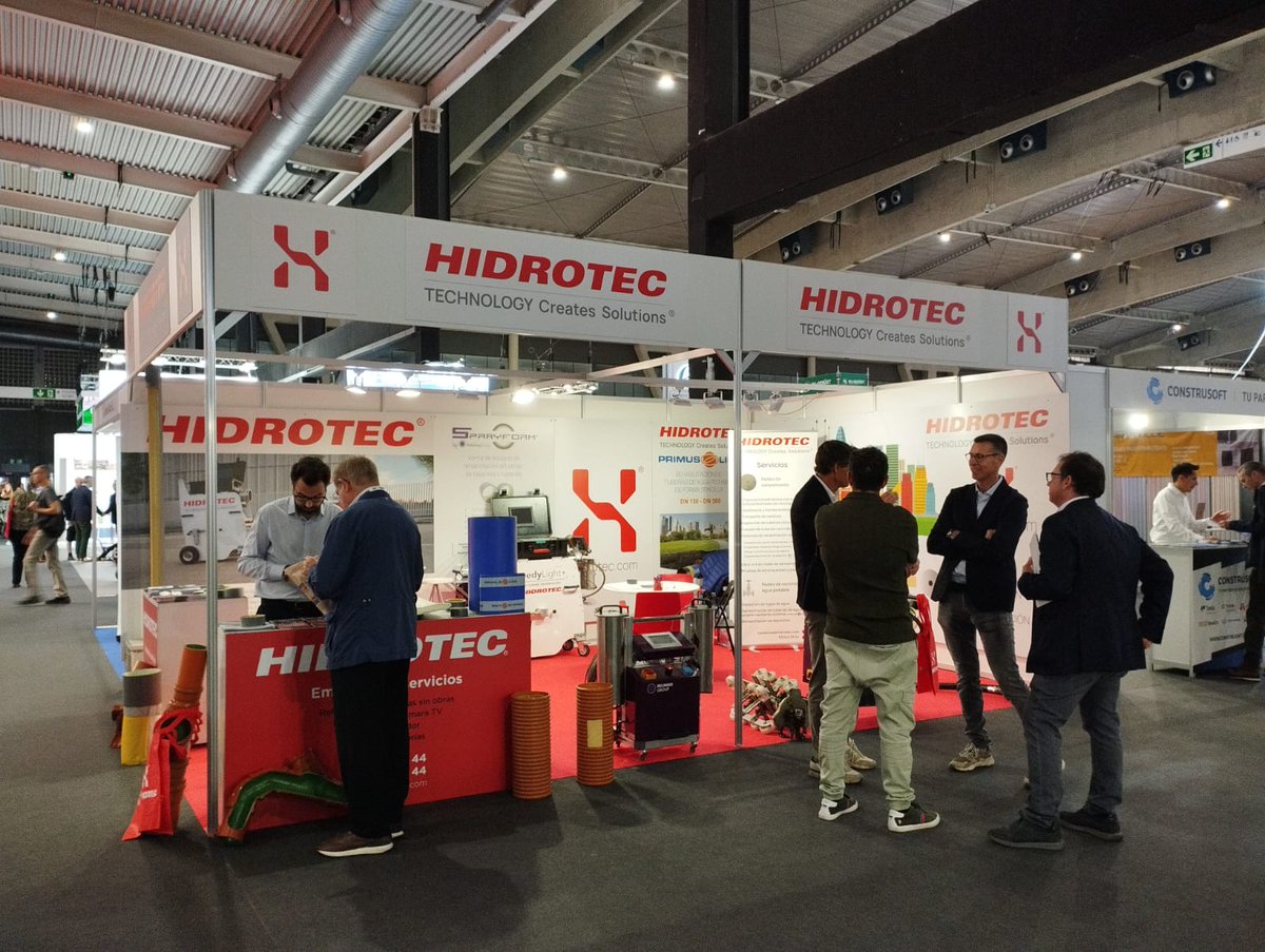 HidrotecTV's tweet photo. Hoy despedimos Construmat 2024. Muchas gracias a todos los asistentes a la feria y a nuestro stand.

Si quieres conocer más sobre nuestros sistemas de rehabilitación más innovadores vista nuestra página web: https://t.co/X6ljCnzyOG https://t.co/XtpaoHMBOl