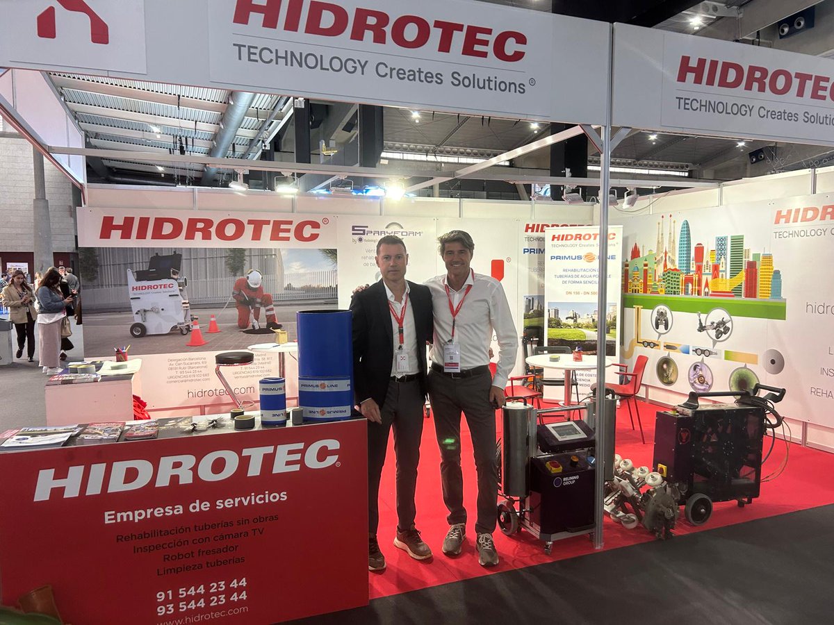 HidrotecTV's tweet photo. Hoy despedimos Construmat 2024. Muchas gracias a todos los asistentes a la feria y a nuestro stand.

Si quieres conocer más sobre nuestros sistemas de rehabilitación más innovadores vista nuestra página web: https://t.co/X6ljCnzyOG https://t.co/XtpaoHMBOl