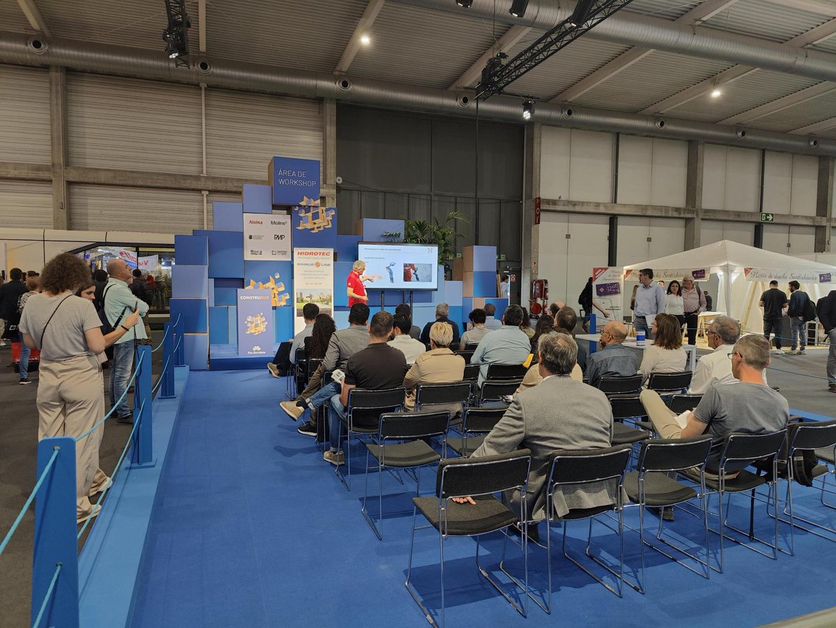 HidrotecTV's tweet photo. Hoy despedimos Construmat 2024. Muchas gracias a todos los asistentes a la feria y a nuestro stand.

Si quieres conocer más sobre nuestros sistemas de rehabilitación más innovadores vista nuestra página web: https://t.co/X6ljCnzyOG https://t.co/XtpaoHMBOl