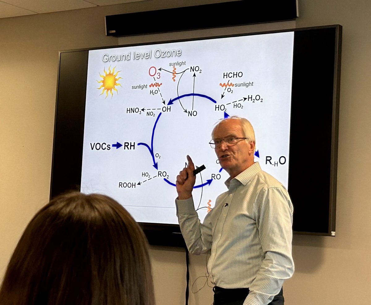 Final presentation at 2024 @IOPStirlingMeet: David Fowler of @UK_CEH discussing how core physics informs vegetation and atmospheric measurements to identify and tackle major environmental challenges like acid rain, ozone and climate change. #IOPStirling @IOPScotland