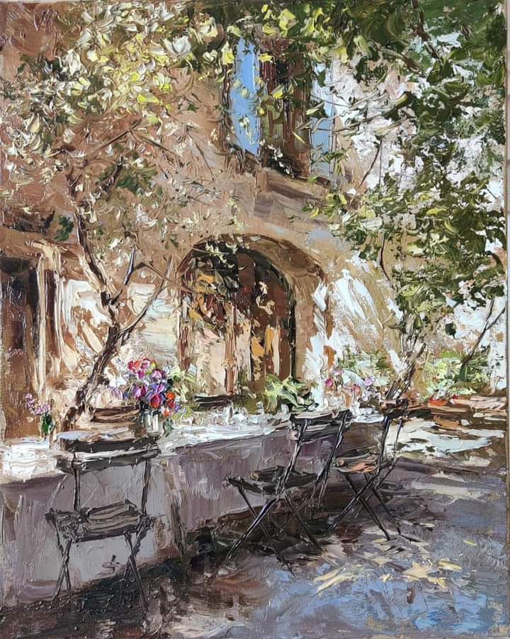 ©️Nikoletta Király
“We are waiting for guests”
oil, canvas 50x40 cm. ,2024