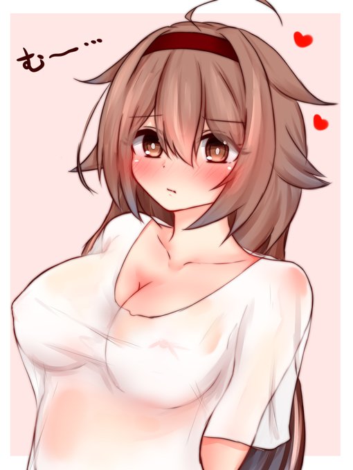 最近暑いので涼しさ?のある濡れTつゆさん 