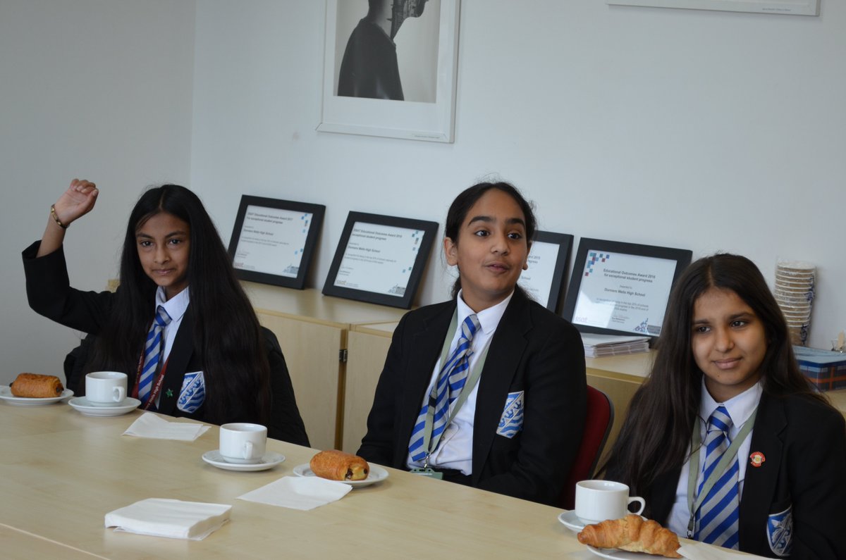 Well done to our group of high-achieving Year 7 girls. This morning they had a hot chocolate, a croissant and a chat with Ms Walsh, discussing what they would do to improve life at school. 

#EalingSchools #Ealing #DormersWells #highachievers