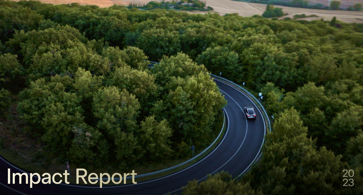NEWS: Tesla has released its 2023 annual impact report, a big 153 page report. I'm about to post all the highlights. There's a lot lol. Full report: tesla.com/ns_videos/2023…