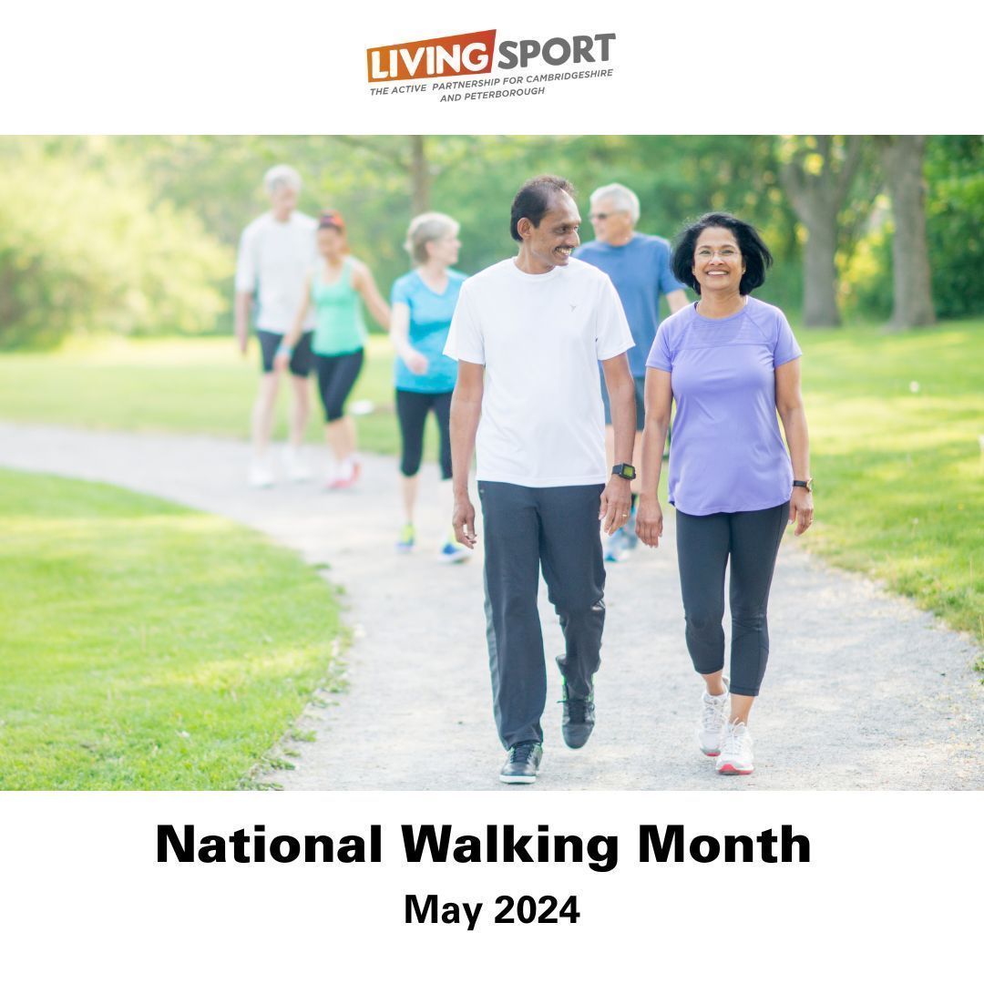 Celebrate #NationalWalkingMonth2024 with Living Sport!🌟 May is Walking Month; there's no better time to lace up your shoes and hit the pavement. Walking is a fantastic way to elevate mood, stay fit, and explore local nature. Every step is a step towards a healthier lifestyle!