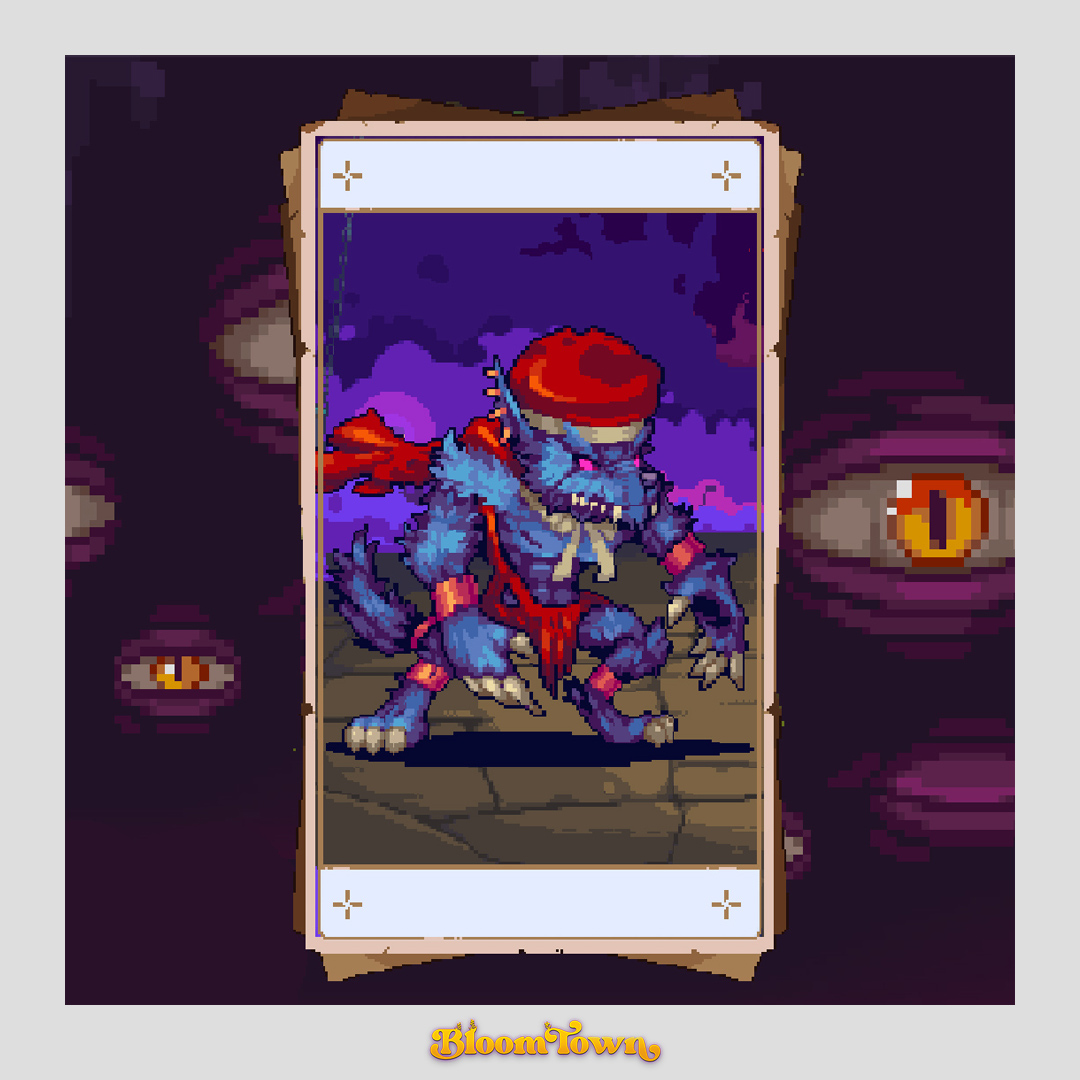 BloomtownGame's tweet photo. Bestiary part 3 - "Before that wolf eats my grandma, give that wolf a banana" 🐺 🍌
Wait, it's too late I think.
#pixelart #JRPG #ドット絵 #bloomtown #indiedev #indiegame #subwoolfer https://t.co/yjrqqVxIK1