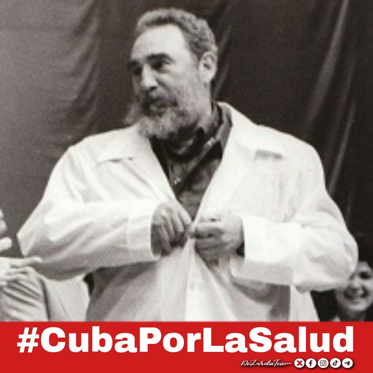 👉Atención #CubaPorLaSalud 🇨🇺| Está en Tendencia! 🚨 🎯 Vamos a doblegar al Algoritmo con ejemplos de la Medicina Cubana en el mundo. #DeZurdaTeam ¡Empiezo yo: Médicos y no Bombas!