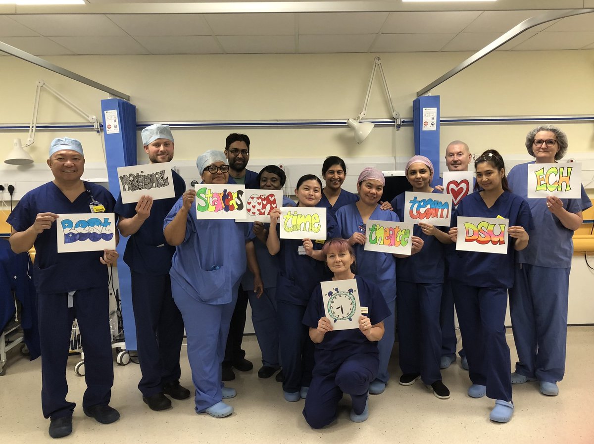 Congratulations to the Theatre team at Edgware - Ophthalmology lists are the best theatres in the country for starting on time. Congratulations everyone 👏 👁 👁