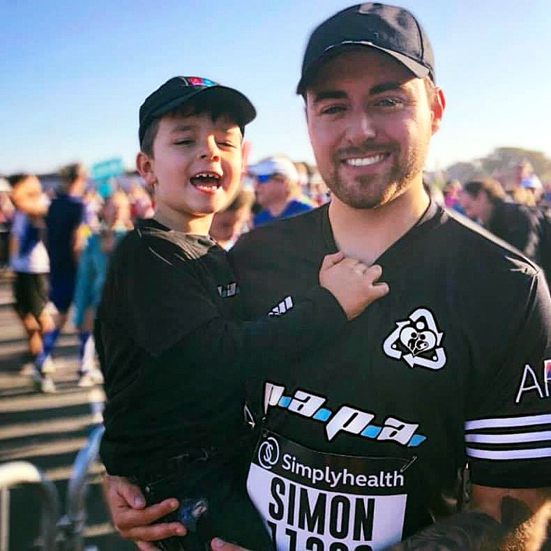 Throwback Thursday. 2018 Great South Run, Portsmouth. ❤️♻️ #papa #peopleagainstparentalalienation #parentalalienation #familylaw #familycourt