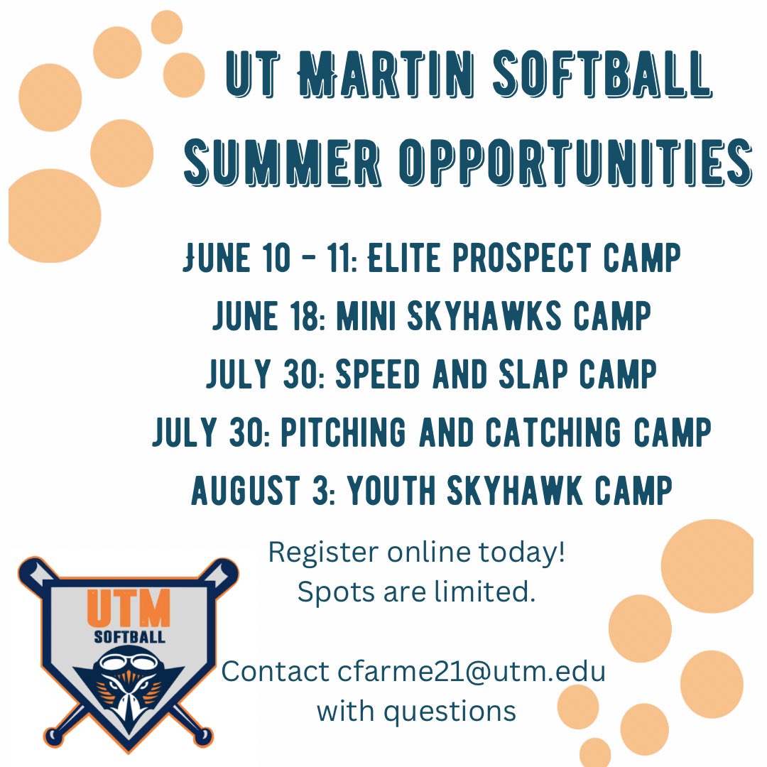 Join us this summer at Bettye Giles Field! ⭐️