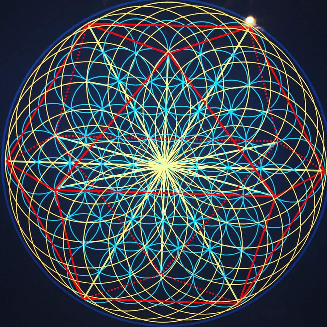 'Geometry will draw the soul toward truth and create the spirit of philosophy.' 

Plato

Art by RG