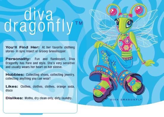 The character cards from Lisa Frank are absolutely adorable