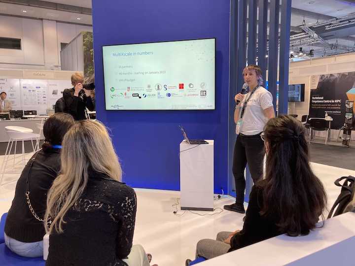 MultiXscale's tweet image. Read further details about #MultiXscale participation at #ISC24 Hamburg at the brand new @EESSI_hpc blog here:
➡️ multixscale.eu/2024/05/23/mul…
#HPCCOE @HPCCoE @EuroHPC_JU
#ISC2024 #ReinventingHPC #EESSI