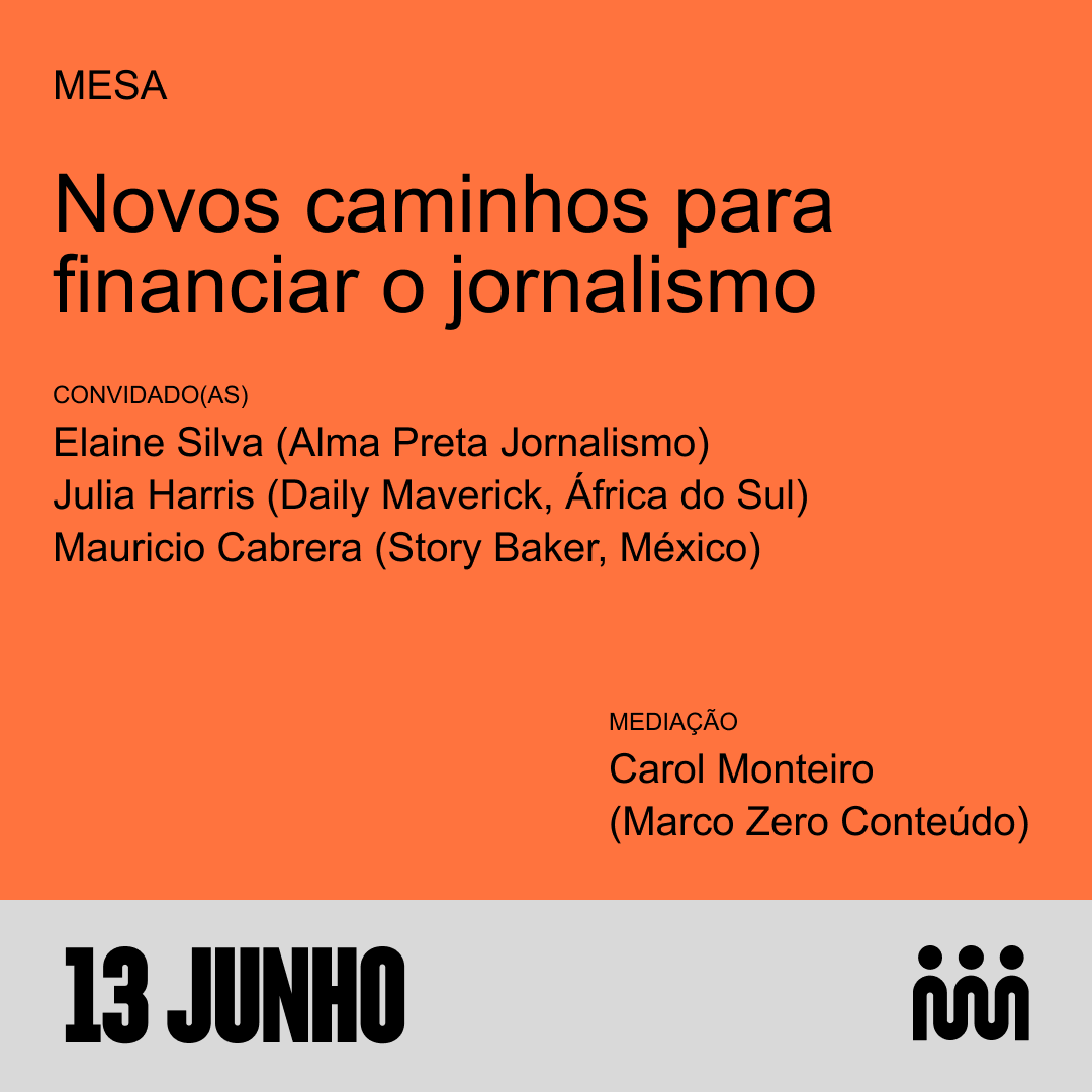 Todos os dias novas formas de pensar e distribuir informações jornalísticas nascem ao redor do mundo, combatendo notícias falsas e preenchendo espaços antes vazios. Participe! 📅 13 de Junho 📍 Casa Firjan, Botafogo - Rio de Janeiro 🎟️sympla.com.br/evento/festiva…