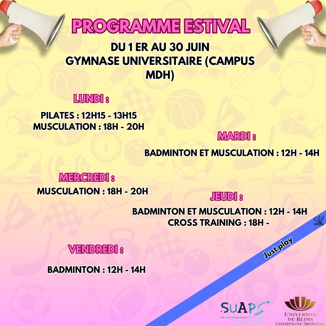 🌞 Découvrez notre programme estival concocté rien que pour vous ! 🌴✨