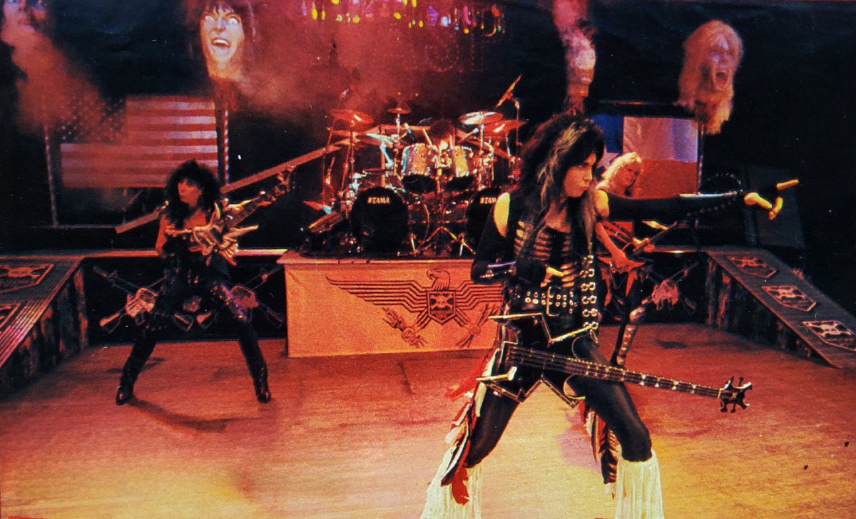 W.A.S.P. in action 

The Last Command era 

#RandyPiper #SteveRiley 
#BlackieLawless #ChrisHolmes 
#wasp #TheLastCommand
@WASPOfficial
