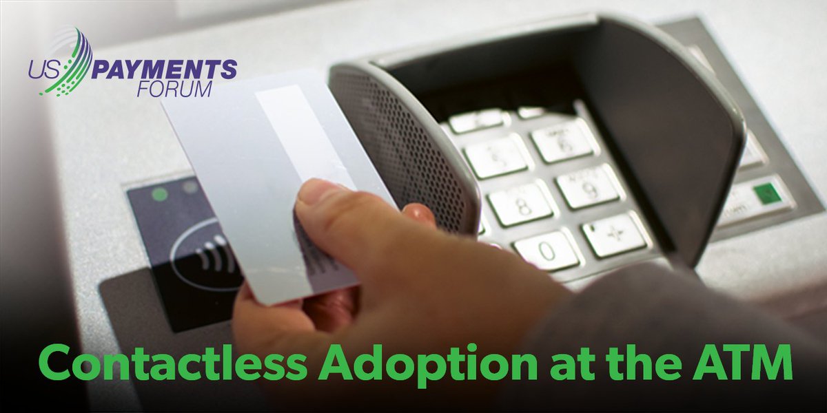 USPaymentsForum's tweet photo. 📢 NEW RESOURCE: Implementing EMV contactless at ATMs is critical for enhancing payment security and convenience. Check out our new white paper! https://t.co/aGjDZJFekm https://t.co/tny8H2AKJw