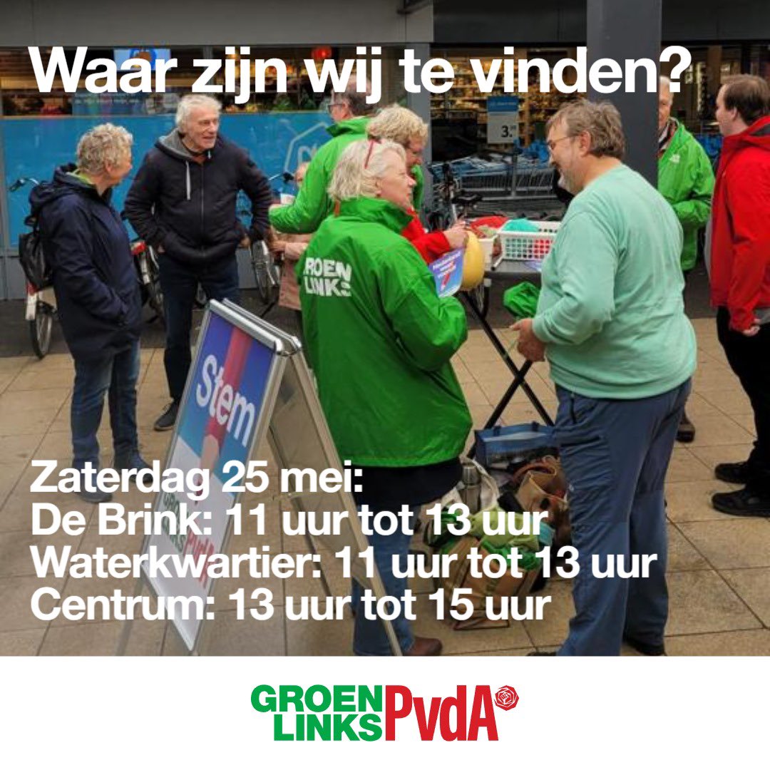 PvdA_Zutphen's tweet photo. 📢 Nog maar 2 weken tot aan de verkiezingen en daarom zijn wij weer samen op pad! 💚❤️ https://t.co/YFbT0u4Djd
