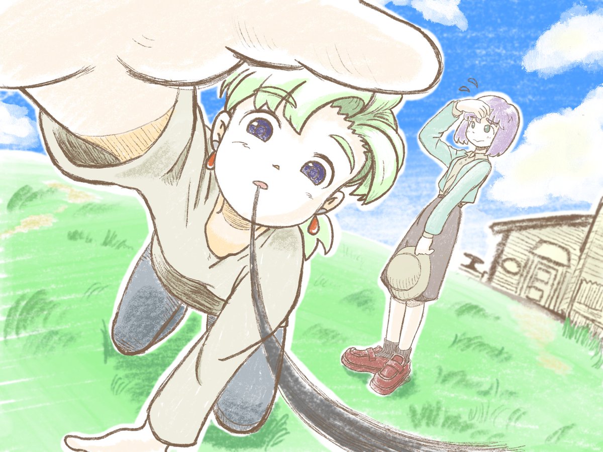 アルファさんとココネさんです。
「タイマー機能とかあるのかな…？」