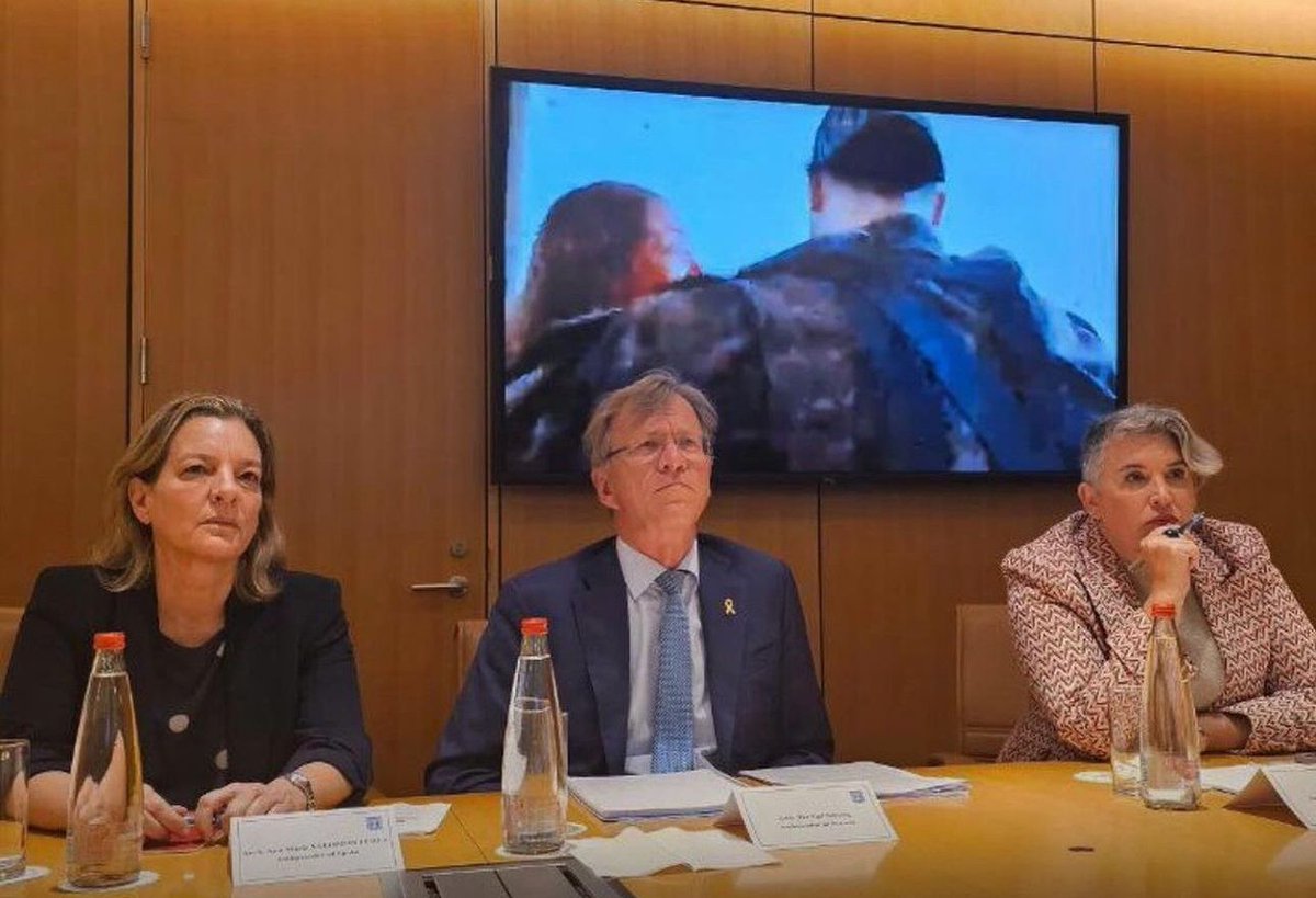 BREAKING: The Israeli Ministry of Foreign Affairs summoned the ambassadors from Ireland, Spain, and Norway to a meeting in Jerusalem today in which they were asked to watch the full ‘atrocities video’ of Hamas’ brutal attack on Israeli civilians on October 7th.