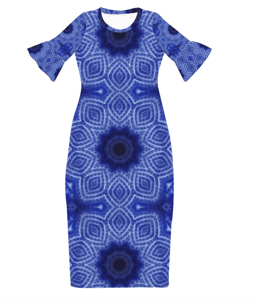 bluedaisyemporium.com/products/blue-… #kaleidoscope #summerdress