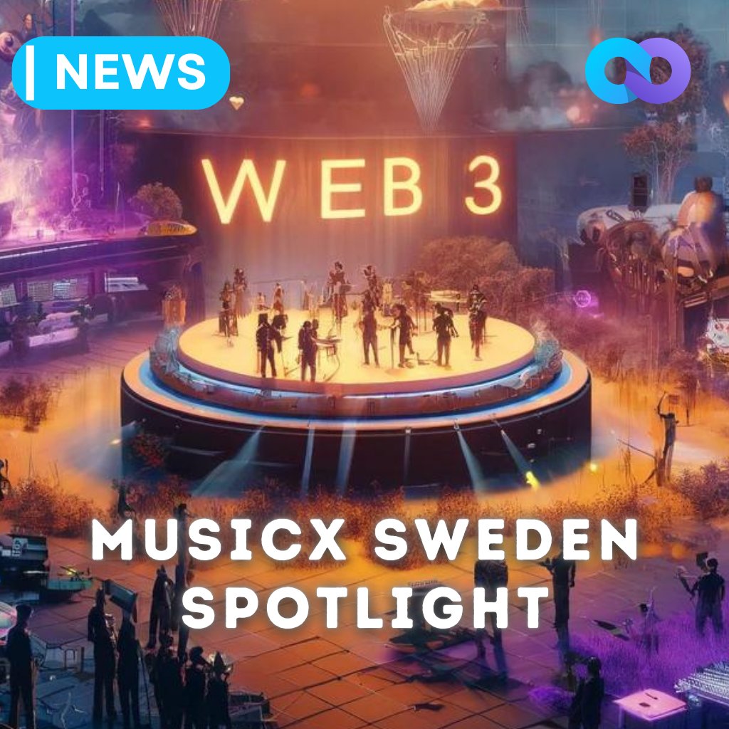 TheAnnaPaz's tweet image. The MusicX Sweden Spotlight highlights Sweden's Web3 Music community, featuring innovators like Antonio Lingårdsson Luna, a Blockchain/Web3 developer, and composer Philip Cederman, who blends AI with music. Notable mentions include Eurovision winner LOREEN_TALHAOUI with her…