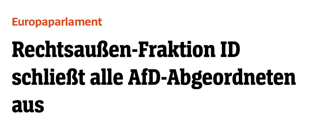in Sachen Rechtsradikalismus macht uns Deutschen niemand etwas vor, unsere Rechtsradikalen sind nämlich sogar den anderen Rechtsradikalen zu rechtsradikal

wir können es noch🇩🇪🇩🇪🇩🇪