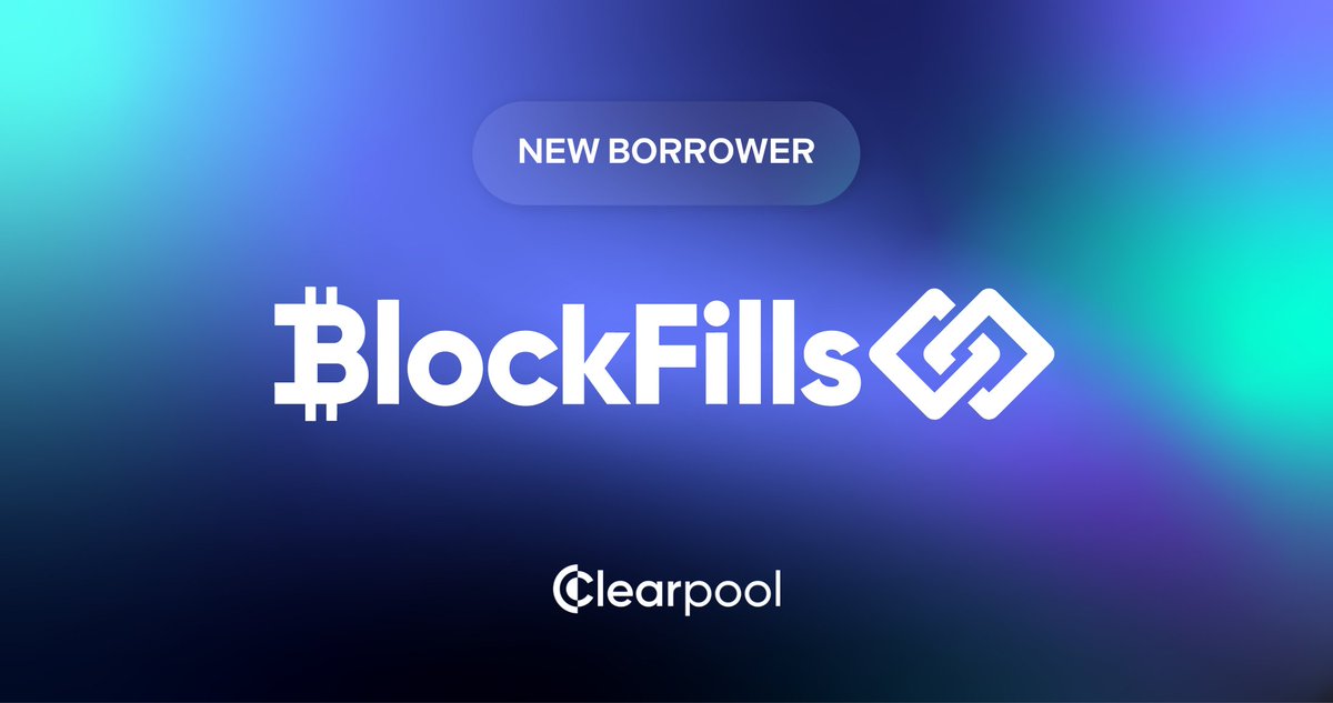 🚨 The next Prime Broker enters Clearpool — @blockfills 🚨 🚀 BlockFills, a global crypto trading solutions and financial technology firm, serving over 1400 institutional clients in over 75 countries, has launched a Credit Vault on @avax Lend $USDC to BlockFills and earn extra