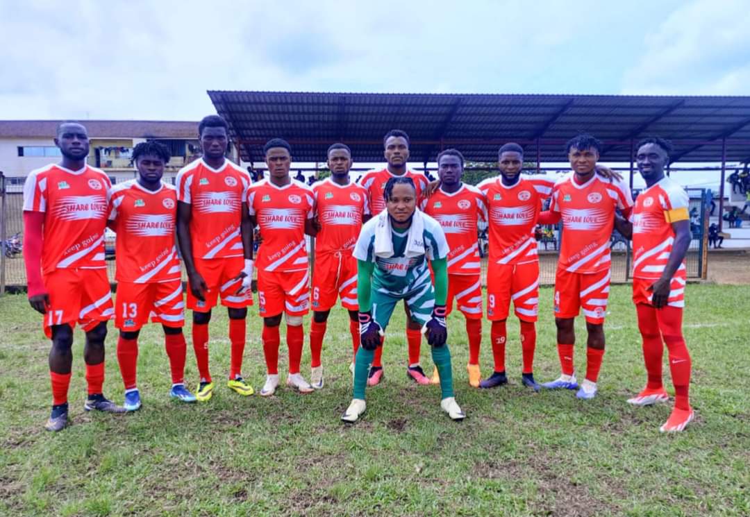 Kosi_foottalk's tweet photo. Bang Bullet FC of Nkambe join the ranks of amateur clubs to have axed an elite club to qualify for the cup of Cameroon round of 32.

The Messiah Boys have beaten YAFOOT 6-5  on post match penalties after à virgin draw at fulltime. 

#bangbullet #camerooncup #FECAFOOT https://t.co/UTOl748xI2