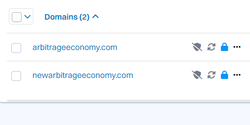 Few days ago I listened to @DomainSherpa episode where @BillSweetman talked abt CreatorEconomy. com This AM on my feed '23 year old made 40M from One Youtube Vid' Looked up the video... 11sec in I spot 'Arbitrage Economy' and I was like surely is taken in com. #com #domains