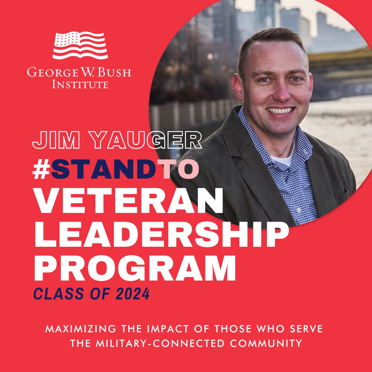 SOLIDInfoDesign's tweet image. Honored to have one of our own, Jim Yauger, selected for @TheBushCenter's #StandTo #VeteranLeadershipProgram! Find out more about Jim's service, his passion for #veteran advocacy, and what he led him to apply here: solidinfodesign.com/yauger-vlp/  #ASOLIDTeam