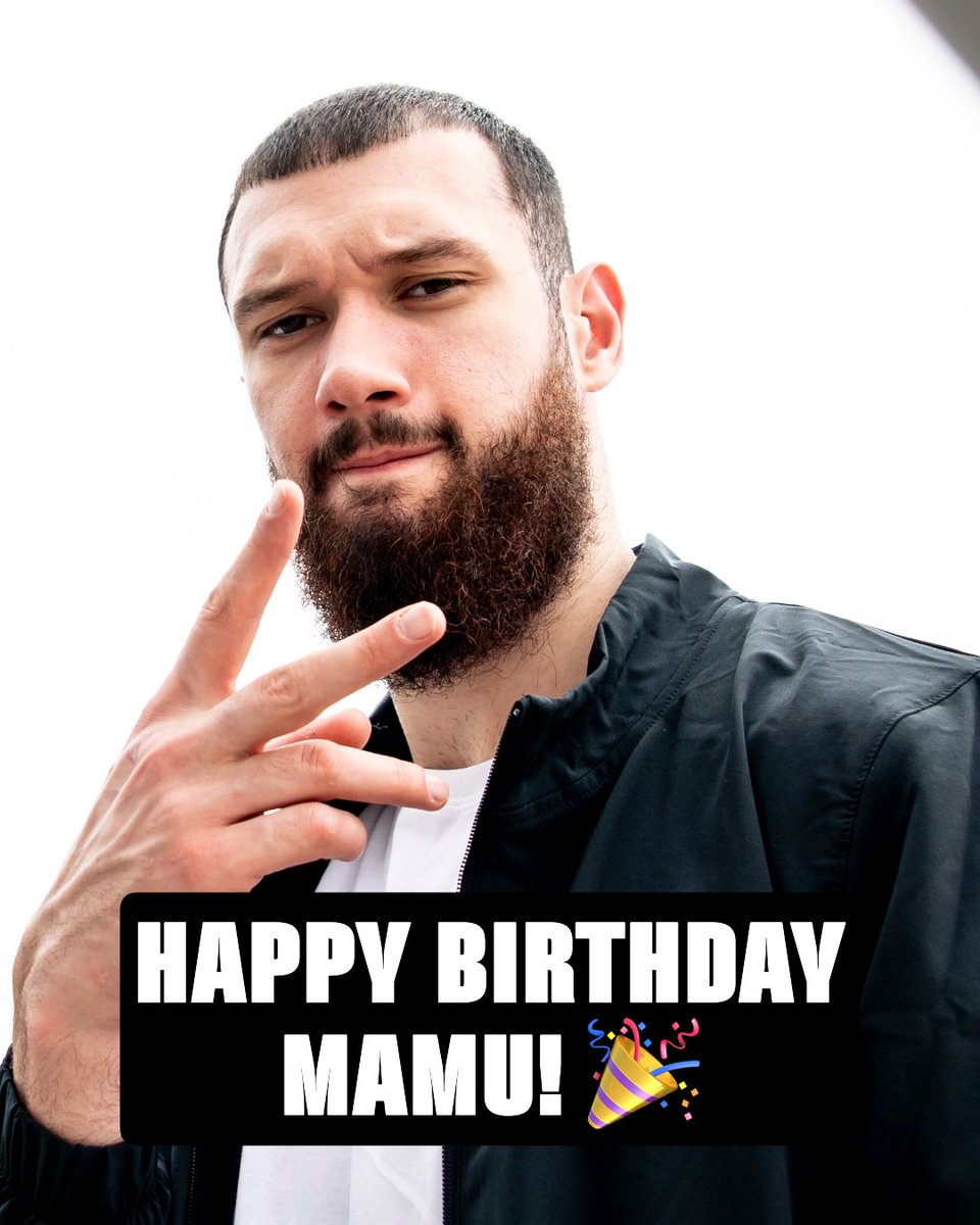 Everyone wish @Mamukelashvili5 a big HAPPY BIRTHDAY today! 🥳🙌