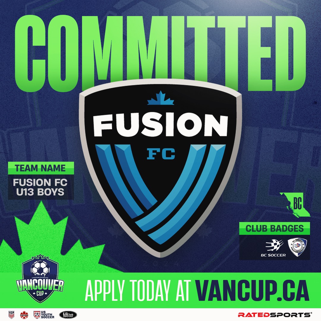 Vancouver Cup Confirmed Team 🤝🇨🇦

Fusion 2011 will be competing at the Vancouver Cup this Summer!

Visit the link in our bio to register your team today!✍️

#ratedsportsgroup #usys #vancup #usclubsoccer #usyouthsoccer