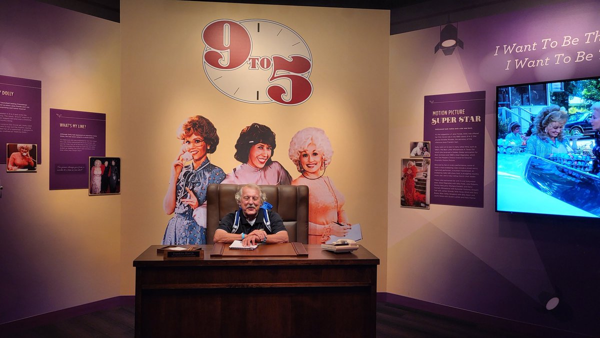 Remember this @DollyParton movie ... part if the new Dolly Parton experience at @Dollywood