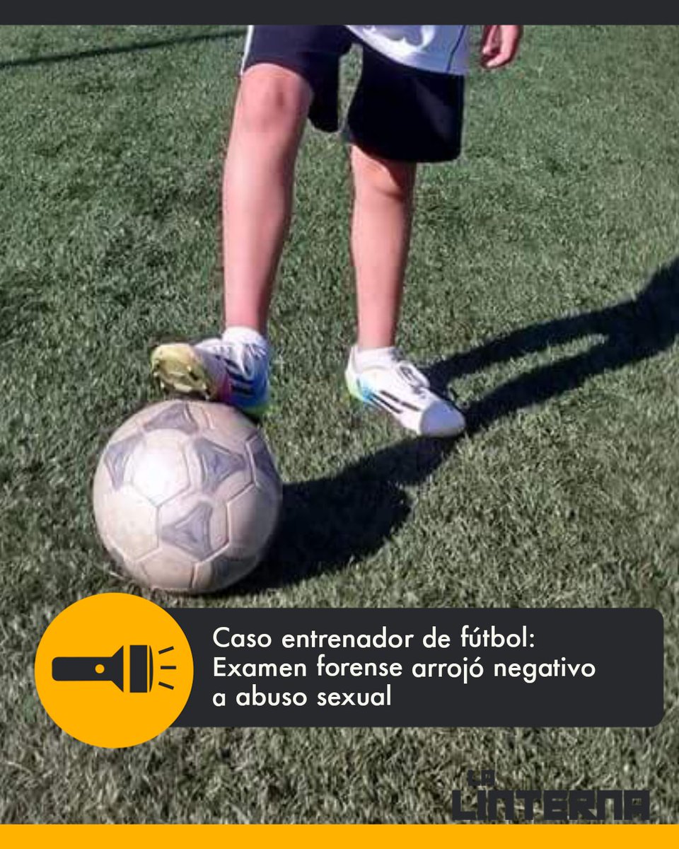 Tras de la detención de un hombre, entrenador en de fútbol en Los Salias, por su presunta participación en el abuso sexual de un joven, el examen forense arrojó negativo.
(Lee más en el link)
#información
#lossalias
#sanatoniodelosaltos
#lalinterna
instagram.com/p/C7UJeXCRawL/…