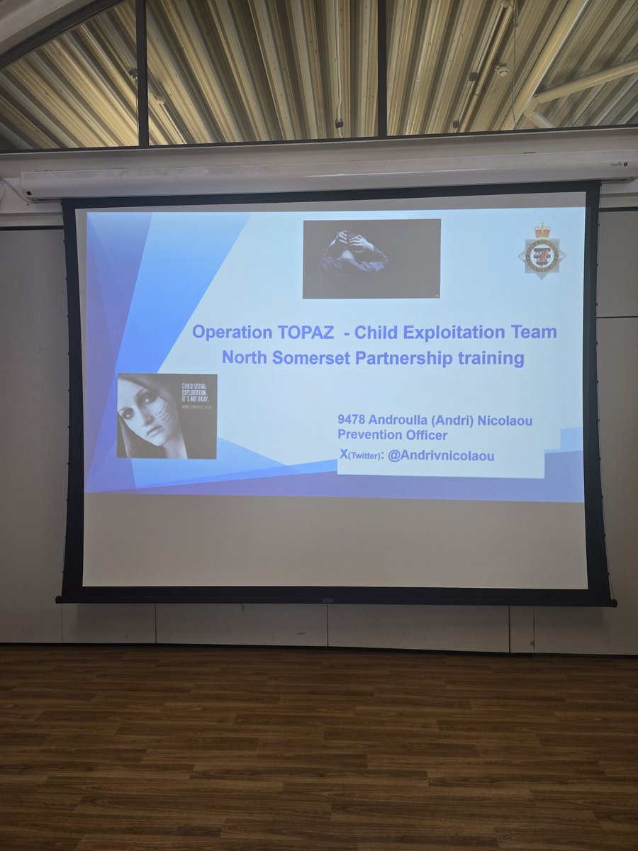 I run @NorthSomersetC partnership training today in relation to #Child #exploitation. Always a pleasure to be around inspirational people that #safeguarding is their priority
Prevention isbetterthancure @ASPolice #cse #cce #countylines #knifecrime #languagematters #onlinegrooming