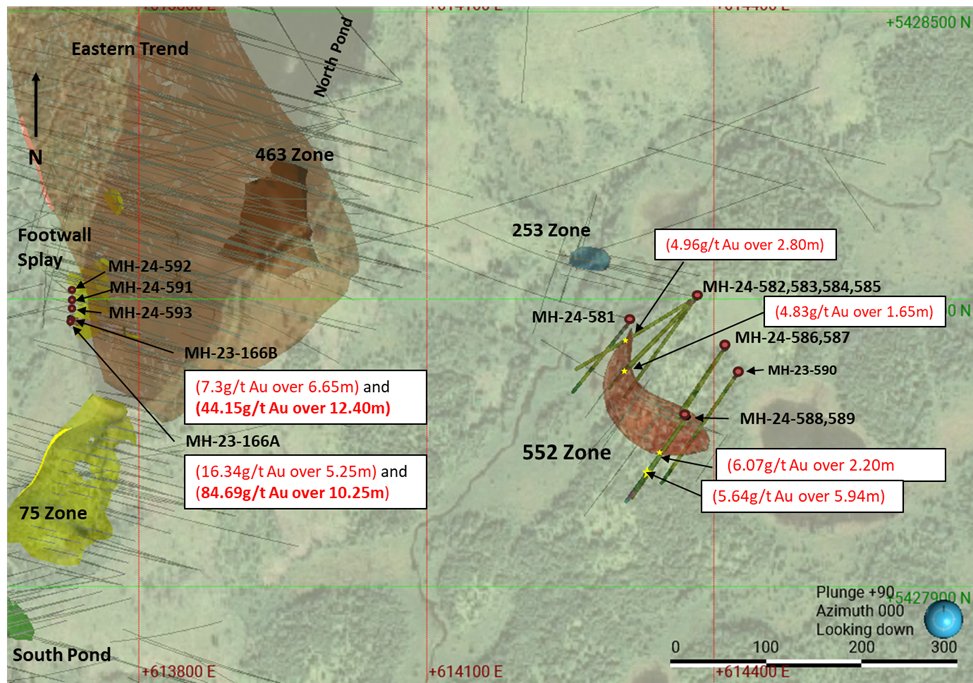 PirateGoldCorp's tweet photo. Sokoman's Moosehead Gold Project - Footwall Splay - confirms strong, near-surface #gold values, including 10.25 m at 84.69 g/t Au from 53.90 m downhole in MH-23-166A.
$SIC.V #juniormining #discovery #Newfoundlandmining
Read here: https://t.co/8YsBcbcmFU https://t.co/LWTI6YsNMj