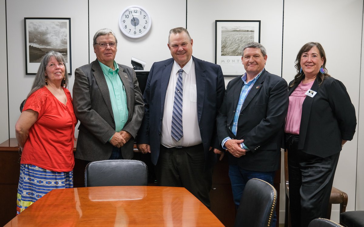 Always glad to see friends from the Little Shell Tribal Council as we work hand-in-hand to ensure the federal government upholds its responsibilities to Tribal communities.