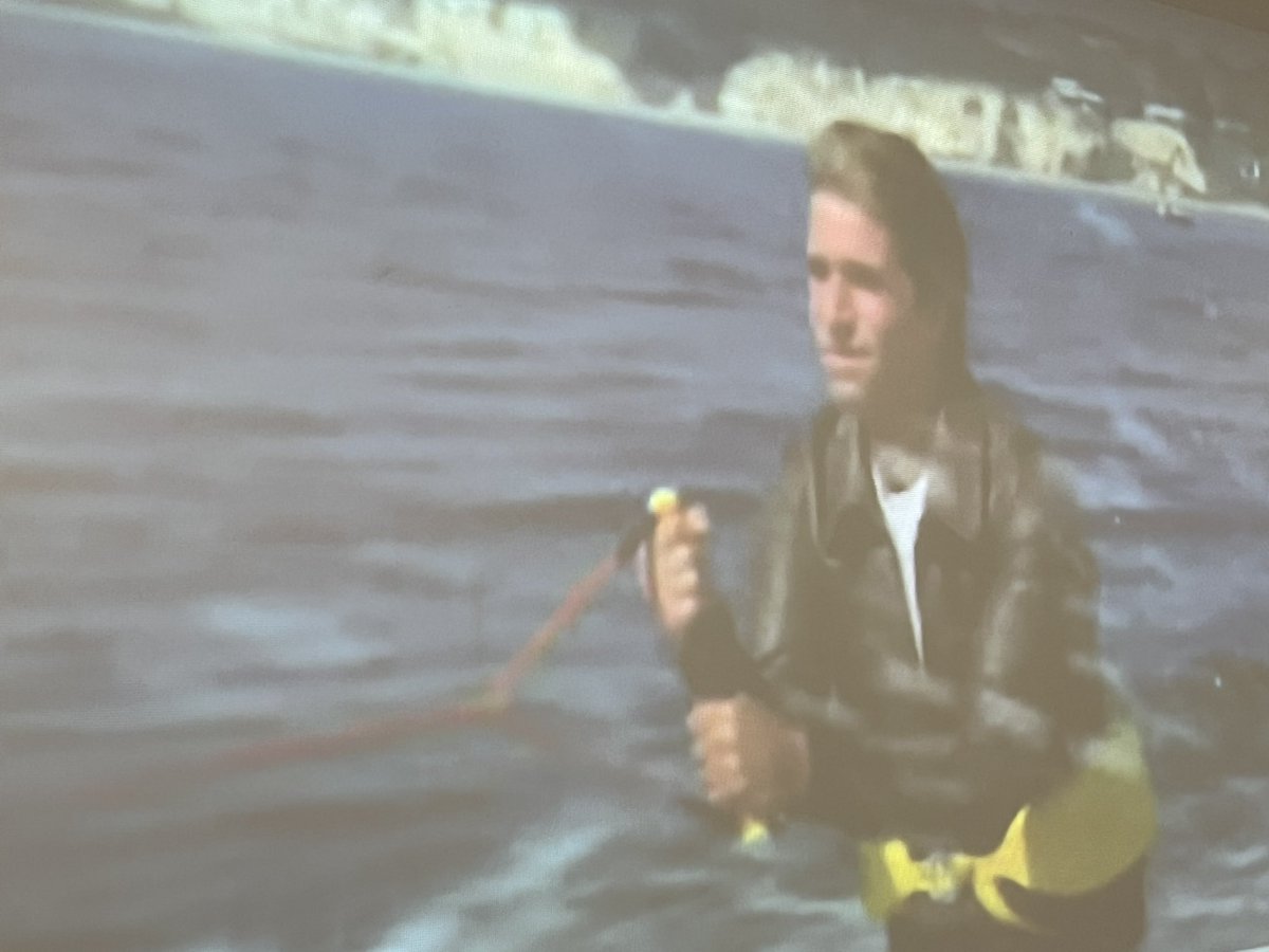 Today we learned about the idiom “Jump the Shark” after seeing Dav Pilkey use the term in his latest book and got to see how this idiom came about! <a href="/hwinkler4real/">Henry Winkler</a> #loveHappyDays <a href="/AlanBShepPrin/">Shepard Elementary</a>