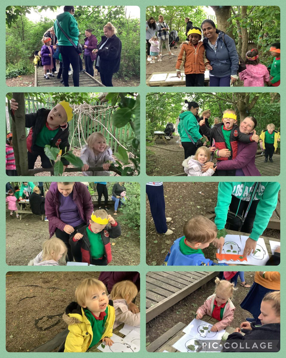 ⭐️Thank you so much for coming to our parental engagement event. Your lovely children were so excited to show you the forest and make you a bracelet. We hope you all have a lovely half term holiday ⭐️#parentalengagement