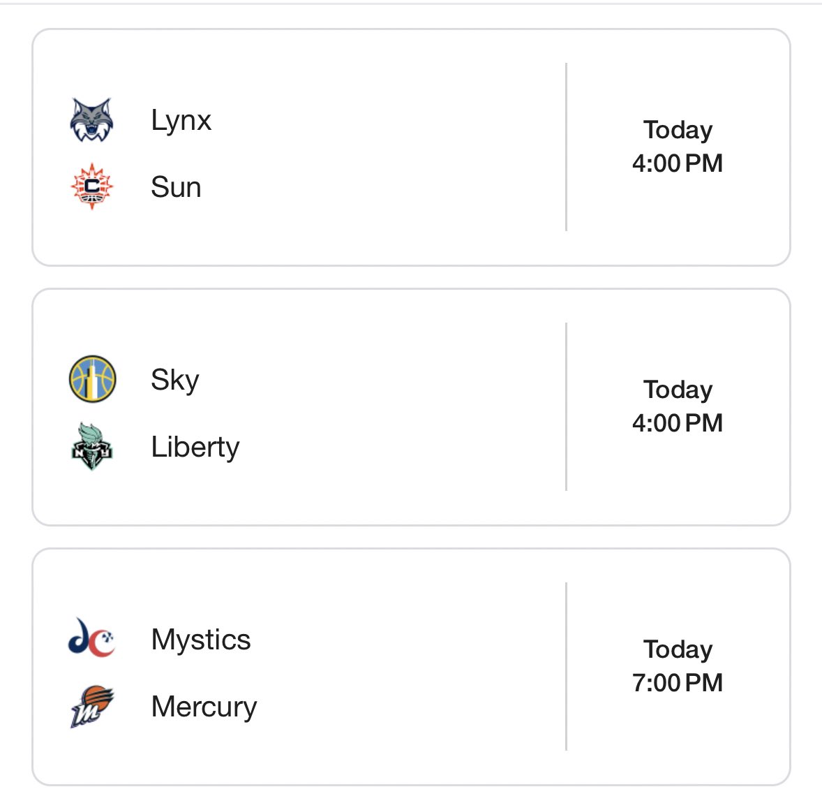Busy day today — which game are you most excited to watch?